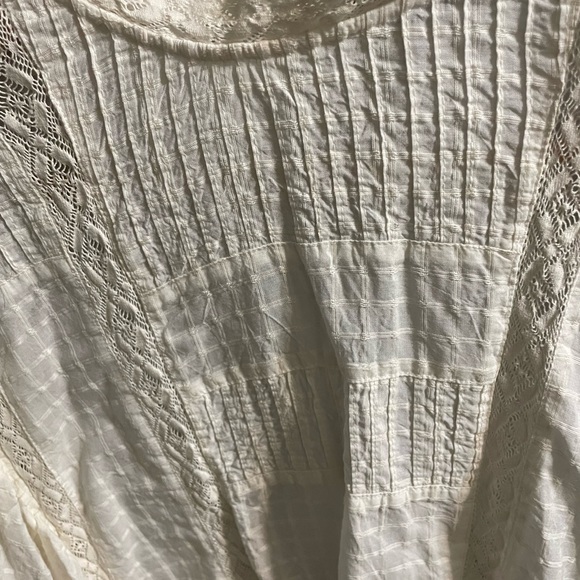 Zara ruffled cropped shirt - Picture 3 of 6